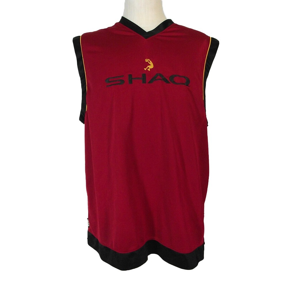 Shaq Basketball Jersey Mens XL Red Shaquille O'Neal Vintage Embroidered Logo